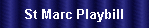 St Marc Playbill