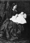 Mary Devlin Booth with Edwina in London, 1862-Photo-B&W-Resized.jpg (125644 bytes)
