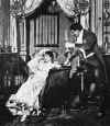 Mrs Fiske & Maurice Barrymore in Becky Sharp (1899)_Production Photo-B&W-Resized.jpg (143352 bytes)