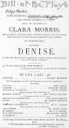 Denise with Clara Morris Playbill-Dalys Theatre-Resized.jpg (38424 bytes)