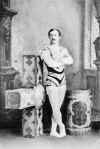 Fred Levantine (Mr. Proctor), Equilibrist of the 1870's_Photo-B&W-Resized.jpg (171687 bytes)